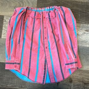 Vintage wrangler off-shoulder shirt